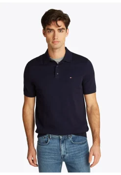 Herren Strick-Poloshirt ESSENTIAL COTTON KNITTED POLO