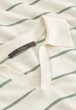 Herren Strickpoloshirt mit Seide und Kaschmir CASHMILO