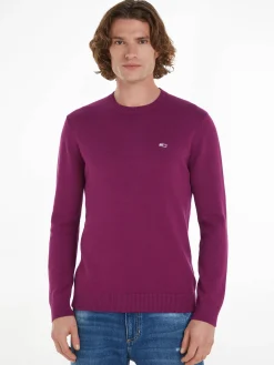 Herren Strickpullover aus Bio-Baumwolle TJM SLIM ESSENTIAL LIGHT SWEATER Slim Fit