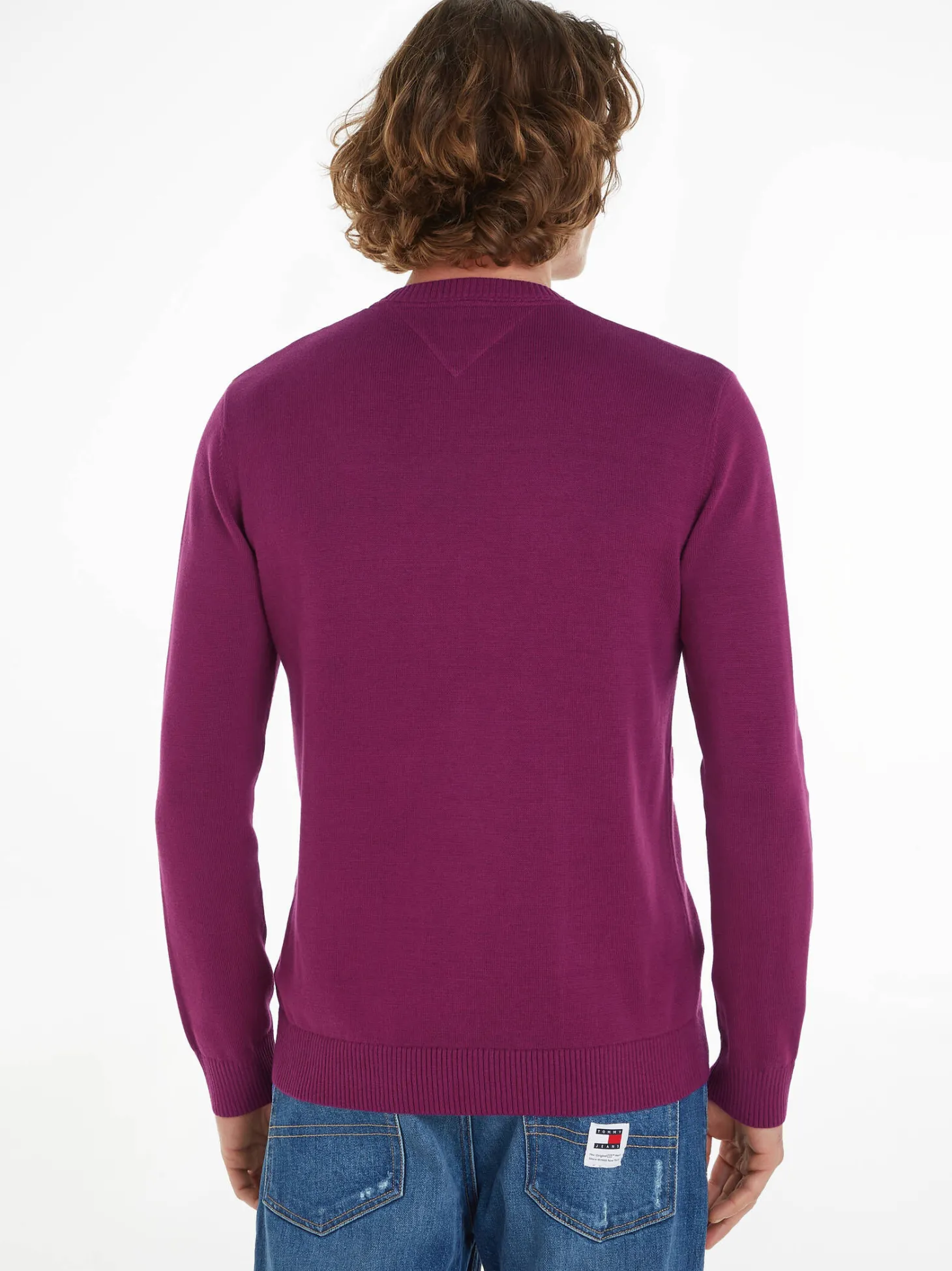 Herren Strickpullover aus Bio-Baumwolle TJM SLIM ESSENTIAL LIGHT SWEATER Slim Fit