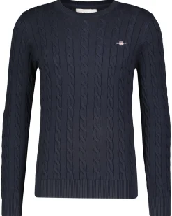 Herren Strickpullover aus Baumwolle COTTON CABLE C-NECK