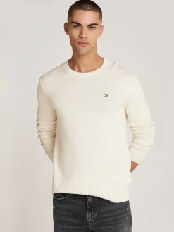 Herren Strickpullover aus Bio-Baumwolle TJM SLIM ESSNTLS C-NECK SWEATER Slim Fit
