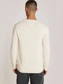 Herren Strickpullover aus Bio-Baumwolle TJM SLIM ESSNTLS C-NECK SWEATER Slim Fit