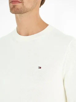 Herren Strickpullover aus Baumwolle CHAIN RIDGE STRUCTURE