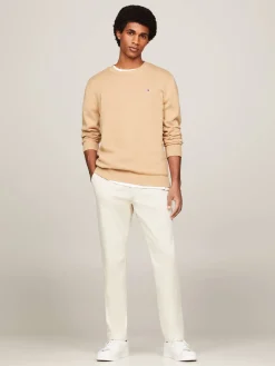 Herren Strickpullover aus Bio-Baumwolle TJM SLIM ESSENTIAL LIGHT SWEATER Slim Fit