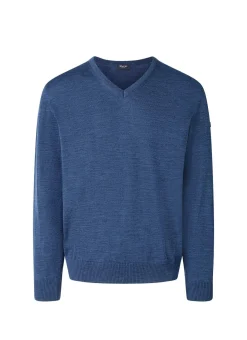 Herren Strickpullover aus Schurwolle Classic Fit