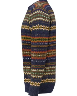 Herren Strickpullover CASE FAIR ISLE aus Lammwolle