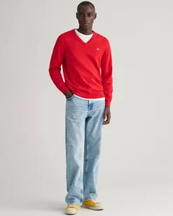 Herren Strickpullover CLASSIC COTTON V-NECK