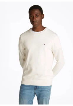 Herren Strickpullover ESSENTIAL COTTON CREW NECK