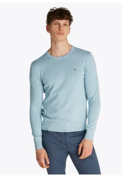 Herren Strickpullover ESSENTIAL COTTON CREW NECK