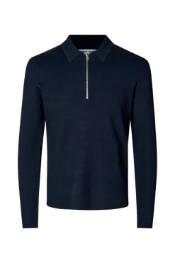 Herren Strickpullover GUNA HALF ZIP