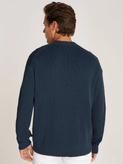 Herren Strickpullover LINEAR SWEATER