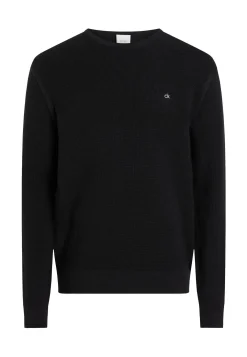 Herren Strickpullover MICRO WAFFLE TEXTURE