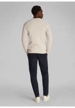 Herren Strickpullover MICRO WAFFLE TEXTURE