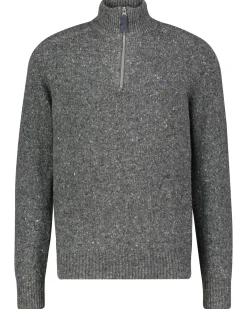 Herren Strickpullover mit Troyer-Kragen DONEGAL