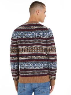 Herren Strickpullover mit Wolle GIFTING WOOL BLEND FAIRISLE