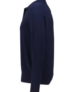 Herren Strickpullover mit Polokragen