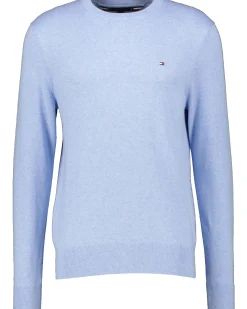 Herren Strickpullover Rundhals Baumwolle/Kaschmir Regular Fit