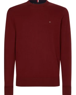 Herren Strickpullover Rundhals Baumwolle/Kaschmir Regular Fit