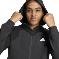 Herren Sweatjacke FUTURE ICONS 3-STREIFEN Regular Fit