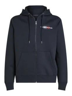 Herren Sweatjacke mit Kapuze FLAG EMBRO