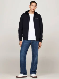 Herren Sweatjacke TOMMY LOGO FUR LINED HOODY