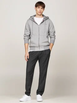 Herren Sweatjacke TOMMY LOGO FUR LINED HOODY