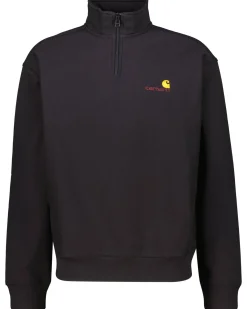 Herren Sweatshirt HALF ZIP AMERICAN SCRIPT