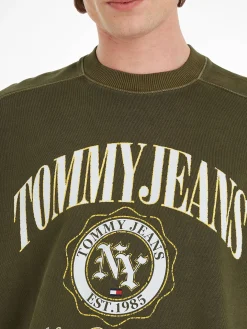 Herren Sweatshirt LUXE VARSITY CREW