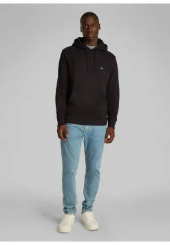 Herren Sweatshirt mit Kapuze WOVEN LABEL HOODIE