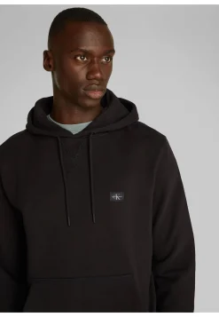 Herren Sweatshirt mit Kapuze WOVEN LABEL HOODIE