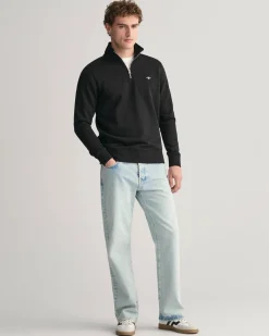 Herren Sweatshirt mit Stehkragen