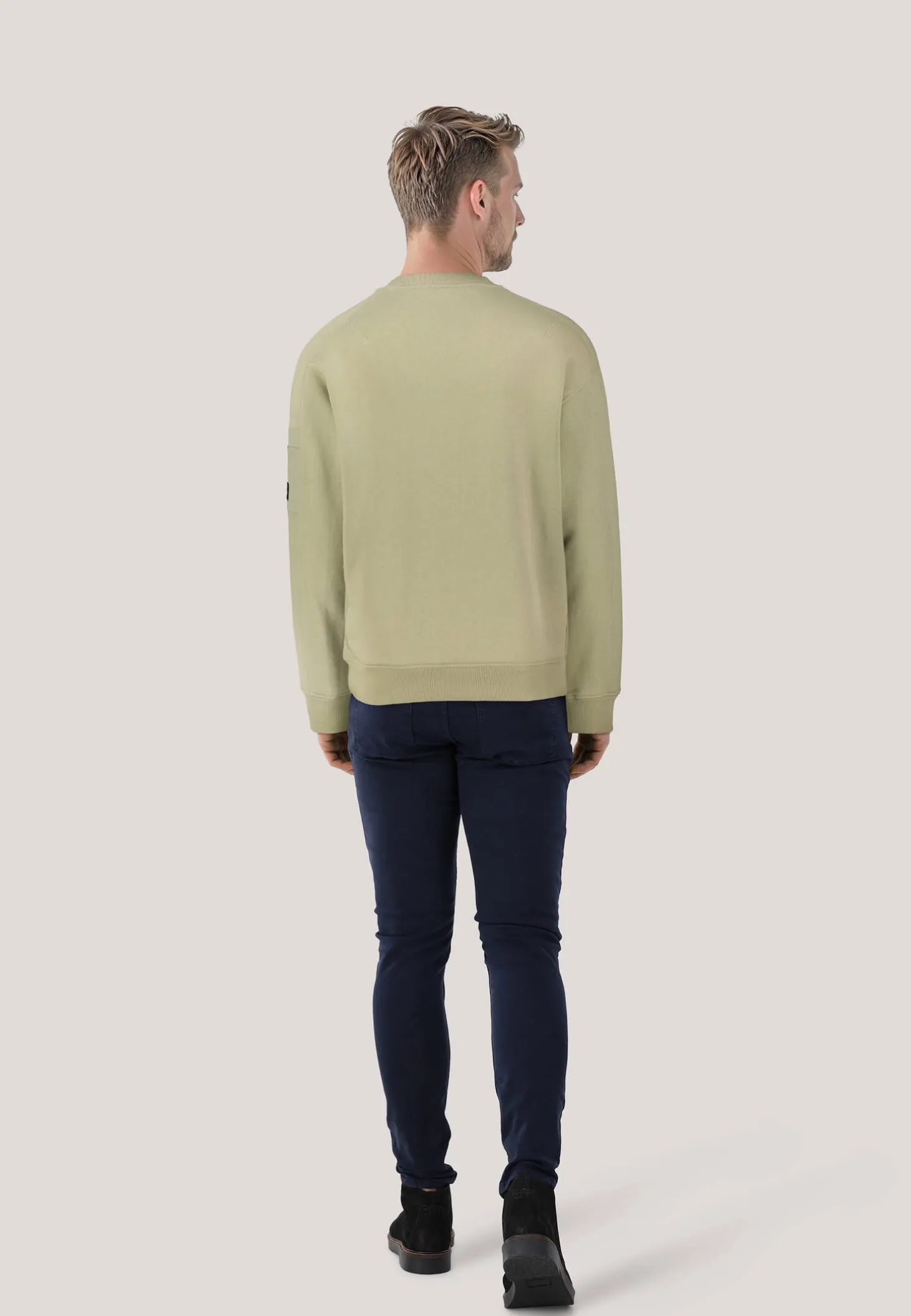 Herren Sweatshirt mit Taschen WE-MIXED