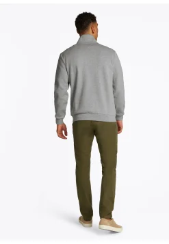 Herren Sweatshirt mit Troyerkragen Regular Fit