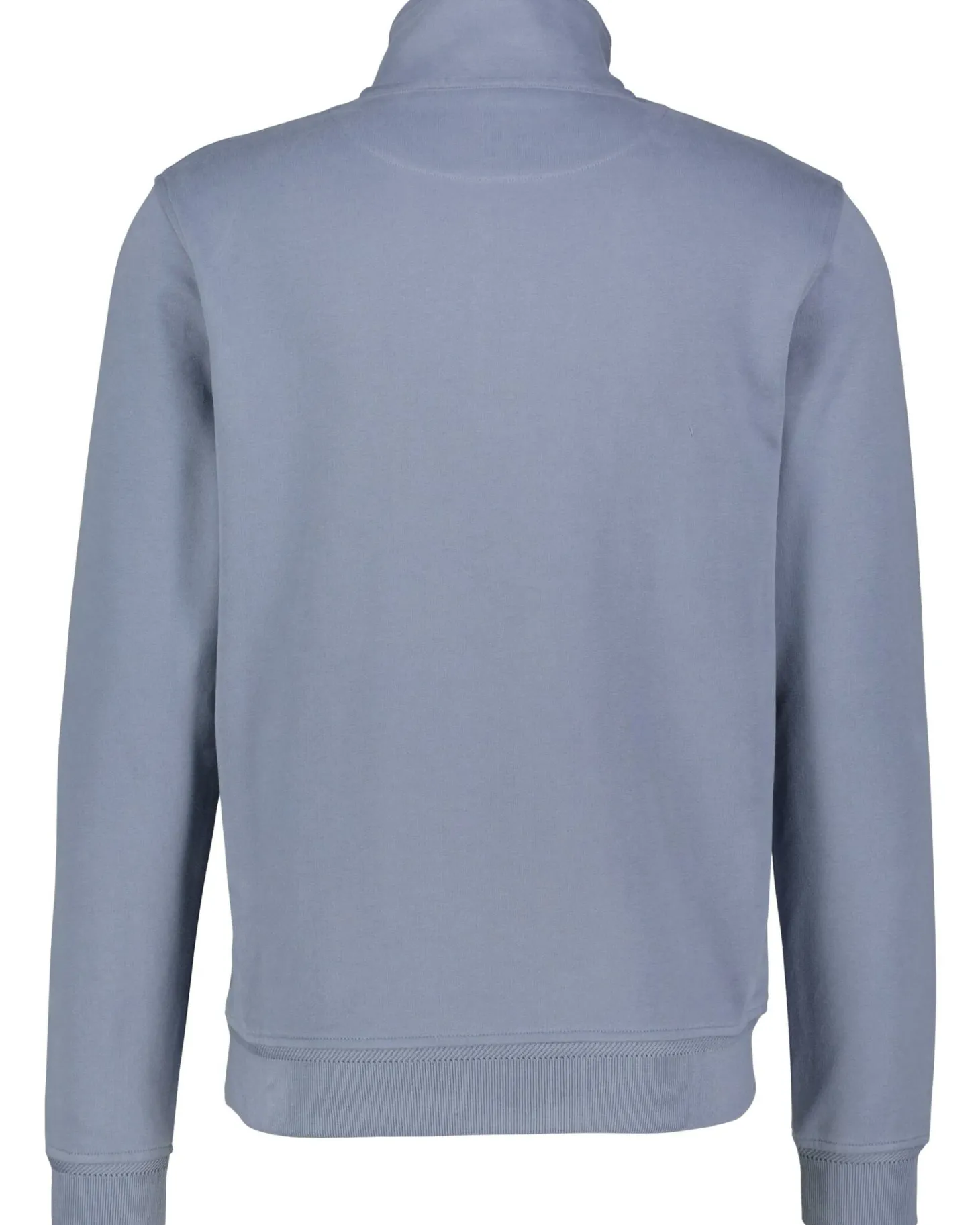 Herren Sweatshirt mit Troyer-Kragen