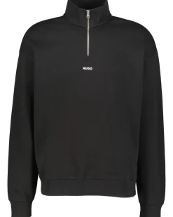 Herren Sweatshirt mit Troyerkragen DURTY244 Relaxed Fit