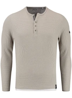 Herren Sweatshirt SANDRO BUTTON