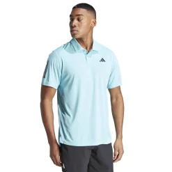 Herren Tennisshirt CLUB 3-STRIPE TENNIS POLO SHIRT