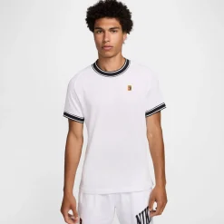 Herren Tennisshirt NIKECOURT HERITAGE
