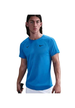 Herren Tennisshirt RAFA CHALLENGER DRI-FIT Regular Fit Kurzarm