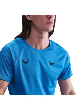 Herren Tennisshirt RAFA CHALLENGER DRI-FIT Regular Fit Kurzarm