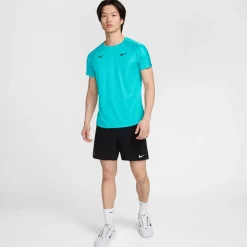 Herren Tennisshirt RAFA CHALLENGER DRI-FIT Regular Fit Kurzarm