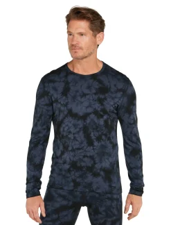 Herren Thermo-Langarmshirt 200 OASIS CREWE CLOUD DYE