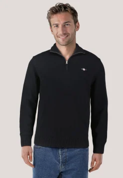 Herren Troyer CASUAL COTTON HALF ZIP
