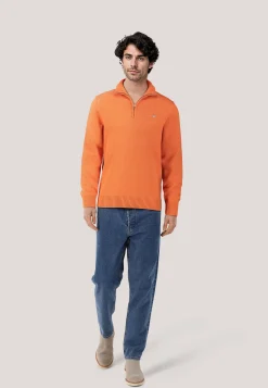 Herren Troyer CASUAL COTTON HALF ZIP