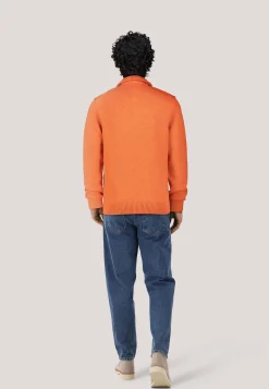 Herren Troyer CASUAL COTTON HALF ZIP