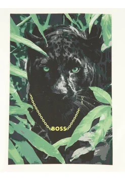 Herren T-Shirt aus Baumwolljersey TE_ANIMALI Regular Fit