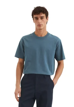 Herren T-Shirt aus schwerem Bio-Baumwolljersey Relaxed Fit