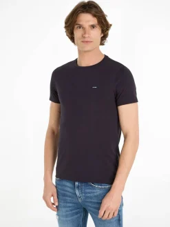 Herren T-Shirt aus Stretch-Jersey Slim Fit