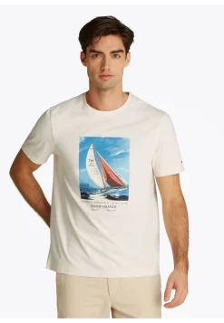 Herren T-Shirt COLOR PHOTO PRINT TEE Regular Fit
